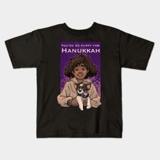 Puppy for Hanukkah Kids T-Shirt